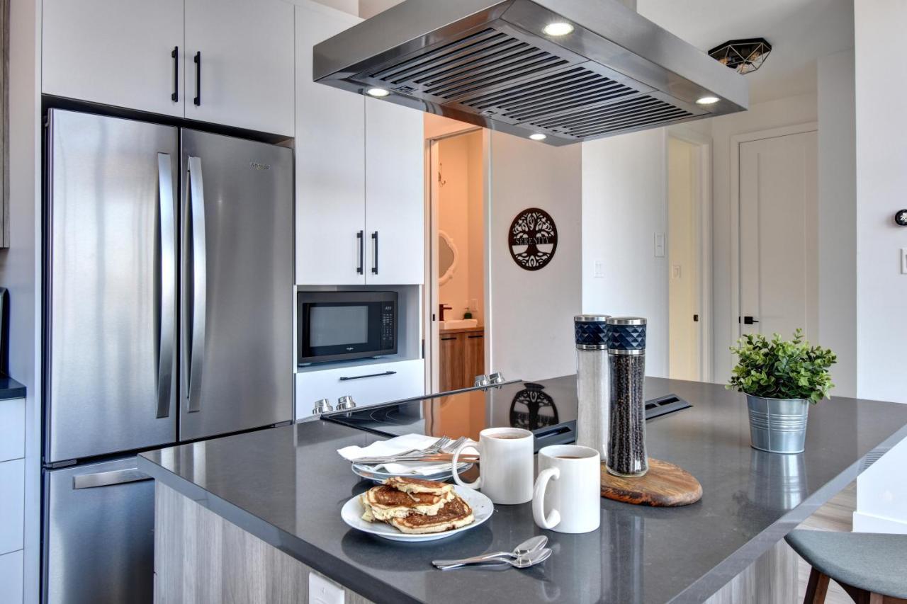 La Conception Chalet Serenity - Mont Tremblant Ski - Spa Sauna Wifi Tv Privet Chic Modern Houseヴィラ エクステリア 写真