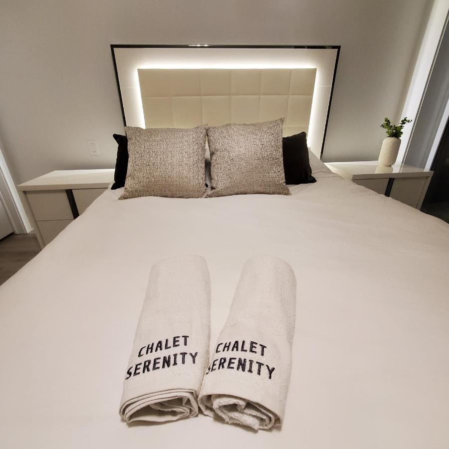 La Conception Chalet Serenity - Mont Tremblant Ski - Spa Sauna Wifi Tv Privet Chic Modern Houseヴィラ エクステリア 写真