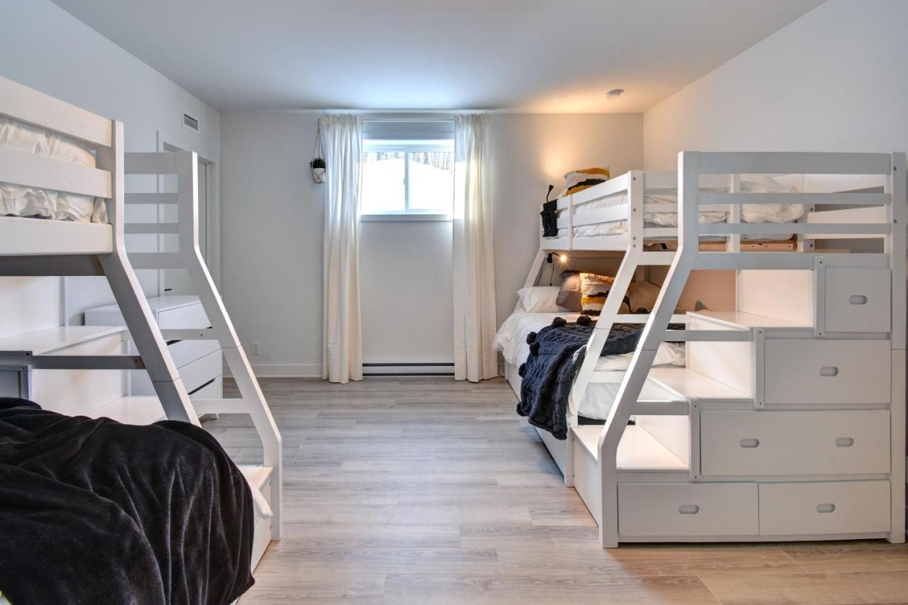 La Conception Chalet Serenity - Mont Tremblant Ski - Spa Sauna Wifi Tv Privet Chic Modern Houseヴィラ エクステリア 写真