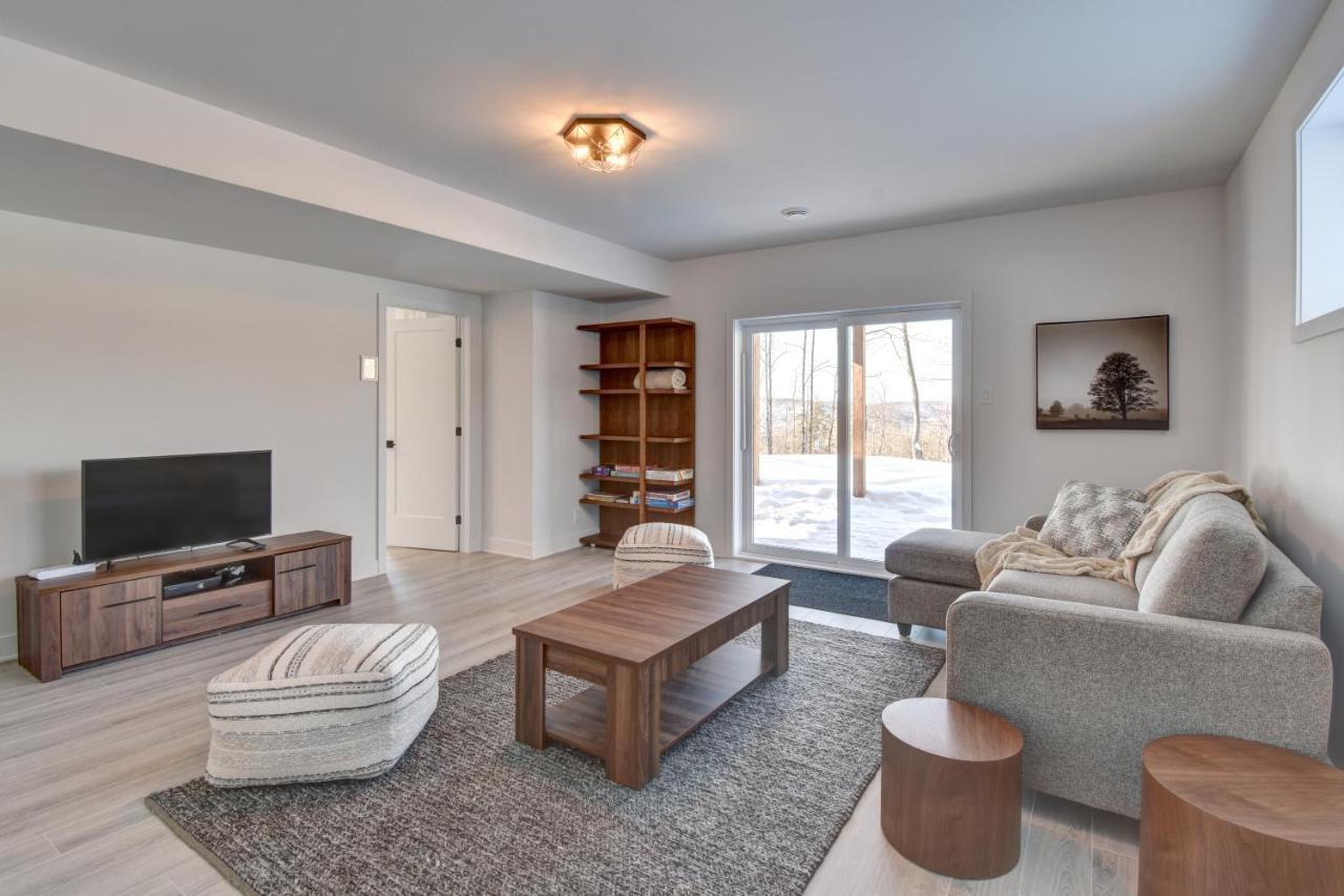 La Conception Chalet Serenity - Mont Tremblant Ski - Spa Sauna Wifi Tv Privet Chic Modern Houseヴィラ エクステリア 写真