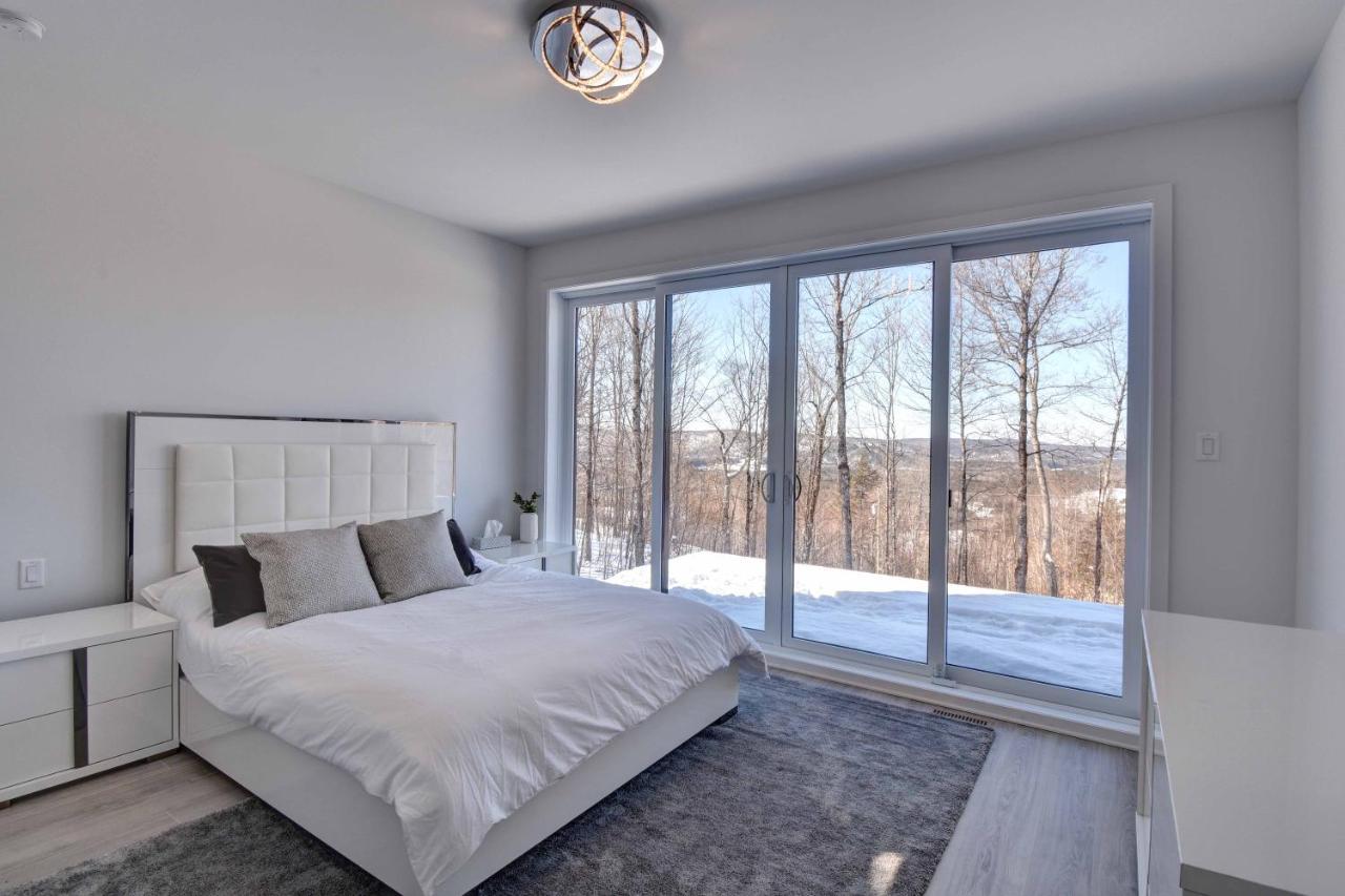 La Conception Chalet Serenity - Mont Tremblant Ski - Spa Sauna Wifi Tv Privet Chic Modern Houseヴィラ エクステリア 写真