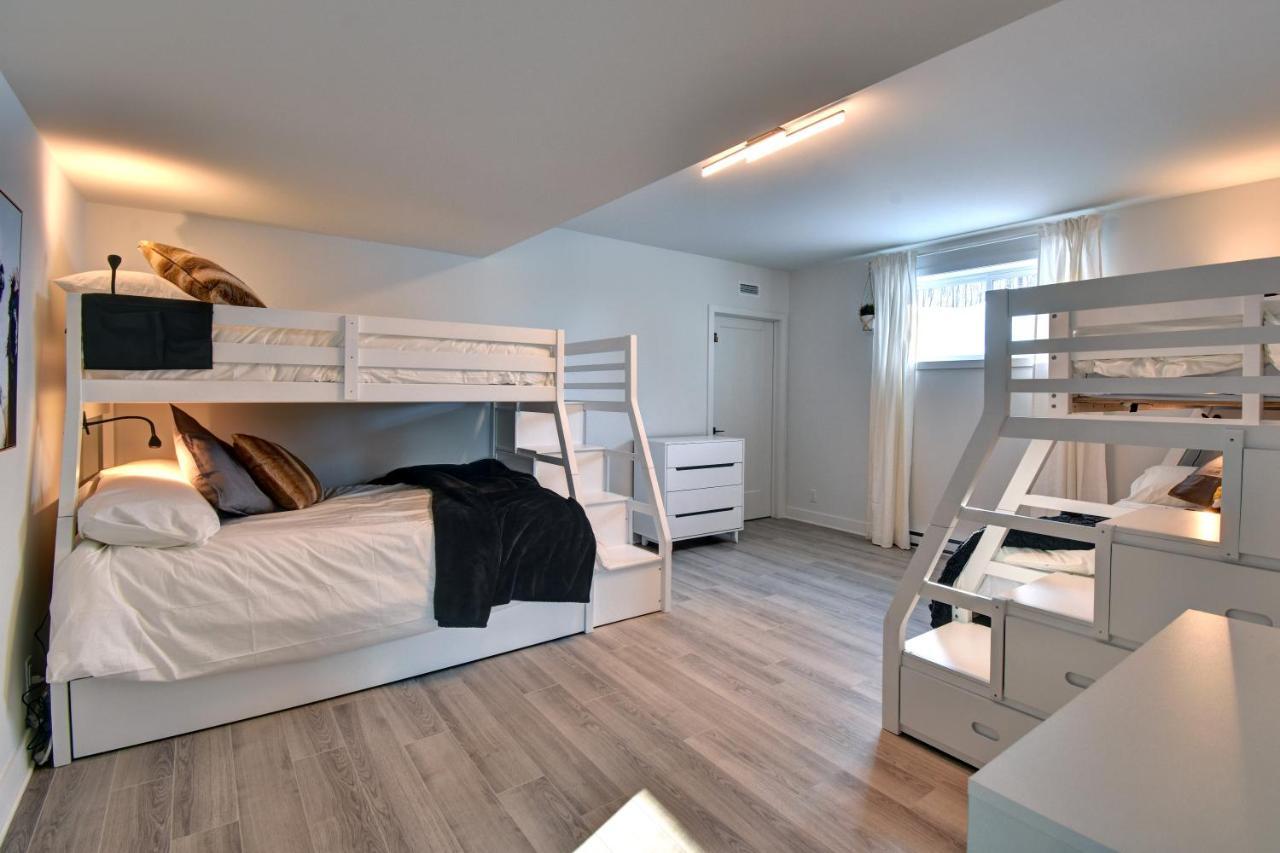 La Conception Chalet Serenity - Mont Tremblant Ski - Spa Sauna Wifi Tv Privet Chic Modern Houseヴィラ エクステリア 写真