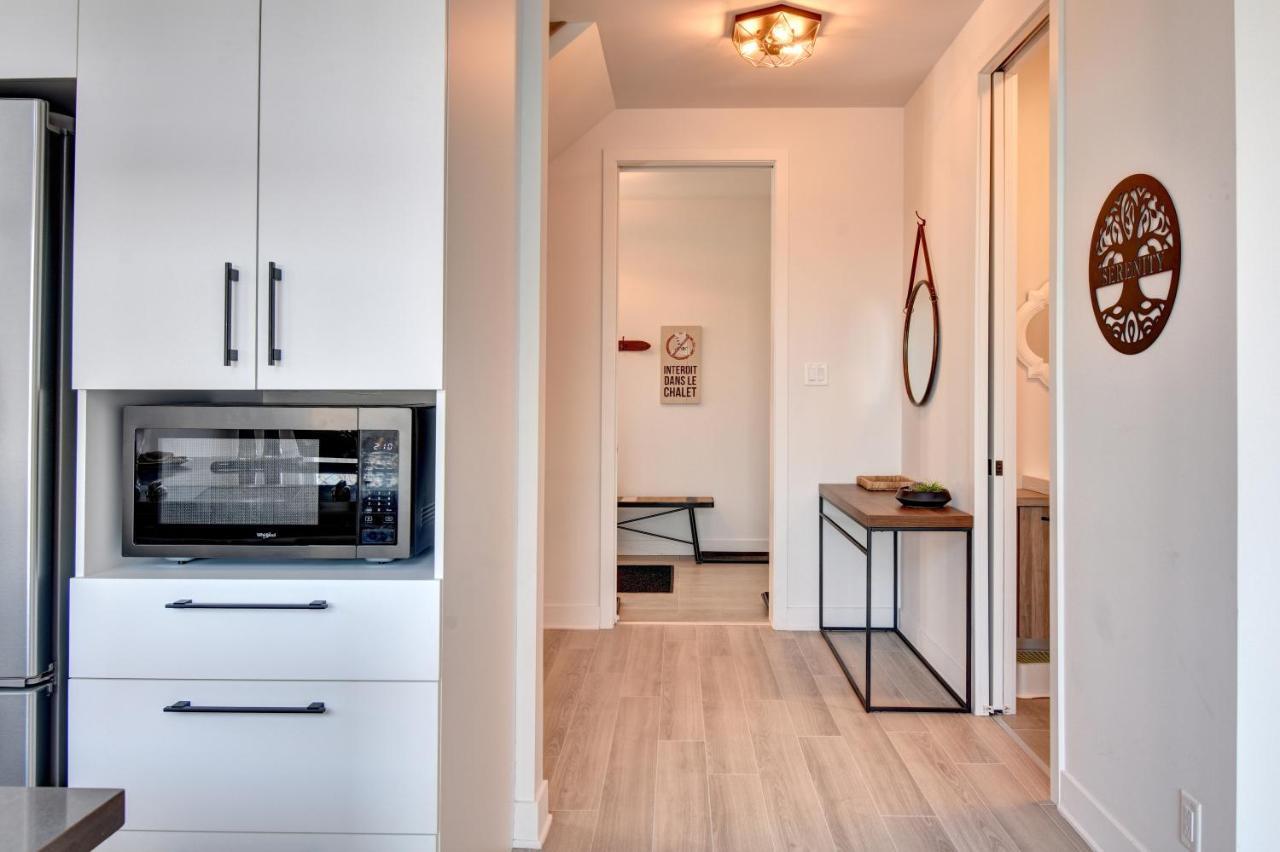 La Conception Chalet Serenity - Mont Tremblant Ski - Spa Sauna Wifi Tv Privet Chic Modern Houseヴィラ エクステリア 写真